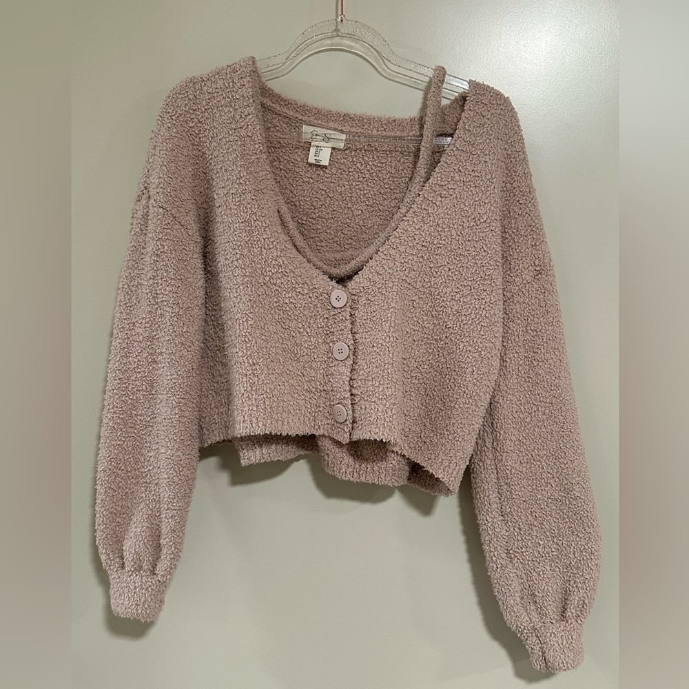 Jessica Simpson Cami and Cardigan 2 piece set